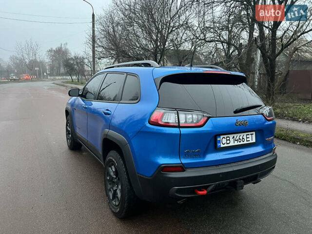 Синий Джип Чероки, объемом двигателя 3.2 л и пробегом 133 тыс. км за 20000 $, фото 12 на Automoto.ua