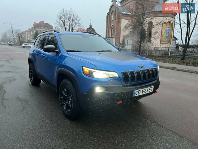 Синий Джип Чероки, объемом двигателя 3.2 л и пробегом 133 тыс. км за 20000 $, фото 6 на Automoto.ua