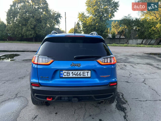 Синий Джип Чероки, объемом двигателя 3.24 л и пробегом 132 тыс. км за 21500 $, фото 9 на Automoto.ua