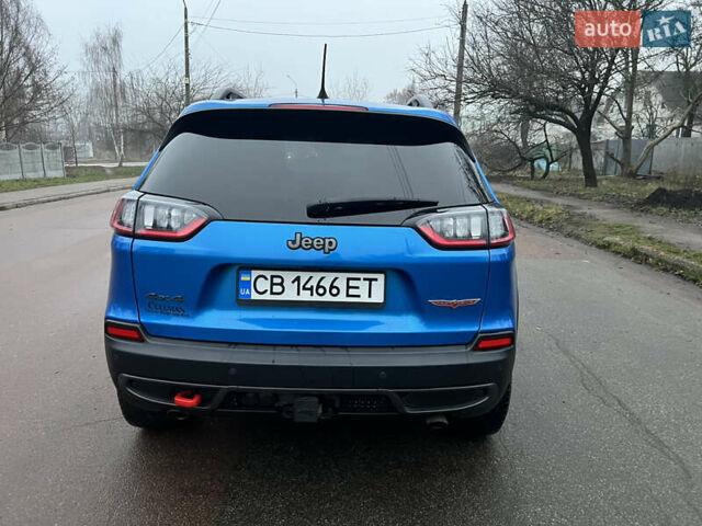 Синий Джип Чероки, объемом двигателя 3.2 л и пробегом 133 тыс. км за 20000 $, фото 13 на Automoto.ua