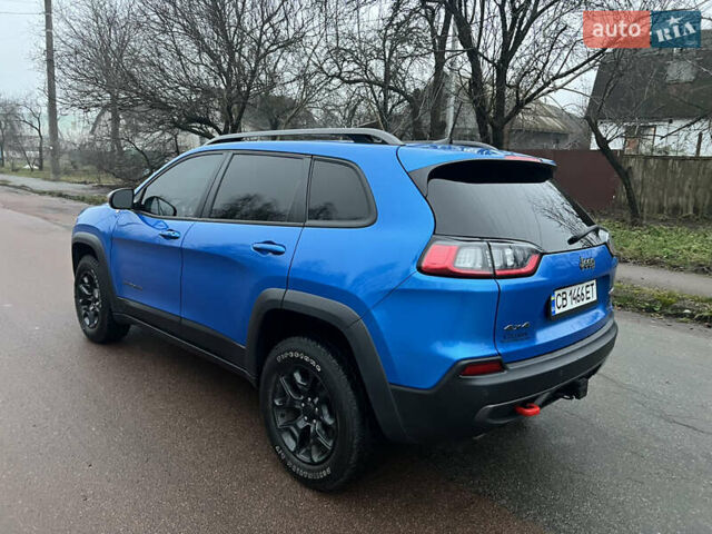 Синий Джип Чероки, объемом двигателя 3.2 л и пробегом 133 тыс. км за 20000 $, фото 11 на Automoto.ua