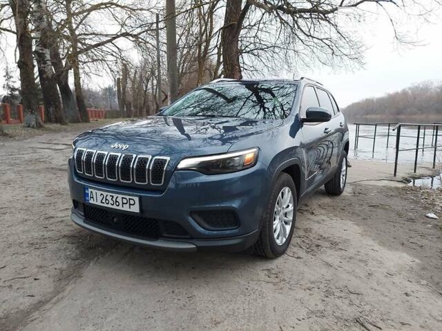 Синій Джип Cherokee, об'ємом двигуна 2.36 л та пробігом 125 тис. км за 19400 $, фото 1 на Automoto.ua