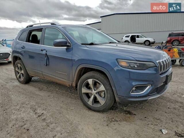 Синий Джип Чероки, объемом двигателя 3.24 л и пробегом 63 тыс. км за 3800 $, фото 3 на Automoto.ua