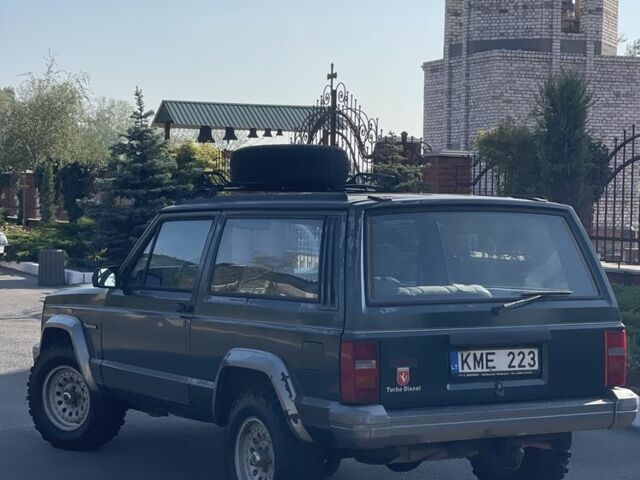 Зелений Джип Cherokee, об'ємом двигуна 2.1 л та пробігом 235 тис. км за 3100 $, фото 6 на Automoto.ua