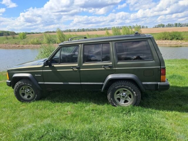 Зелений Джип Cherokee, об'ємом двигуна 4 л та пробігом 167 тис. км за 7528 $, фото 14 на Automoto.ua