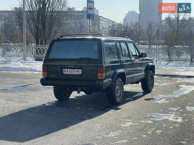 Зеленый Джип Чероки, объемом двигателя 2.5 л и пробегом 250 тыс. км за 7999 $, фото 19 на Automoto.ua