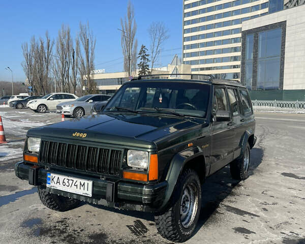 Зеленый Джип Чероки, объемом двигателя 2.5 л и пробегом 250 тыс. км за 8500 $, фото 21 на Automoto.ua