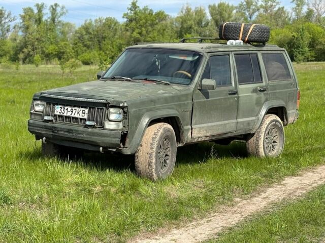 Зеленый Джип Чероки, объемом двигателя 0 л и пробегом 361 тыс. км за 3997 $, фото 1 на Automoto.ua