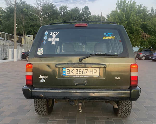 Зелений Джип Cherokee, об'ємом двигуна 2.5 л та пробігом 354 тис. км за 5200 $, фото 12 на Automoto.ua
