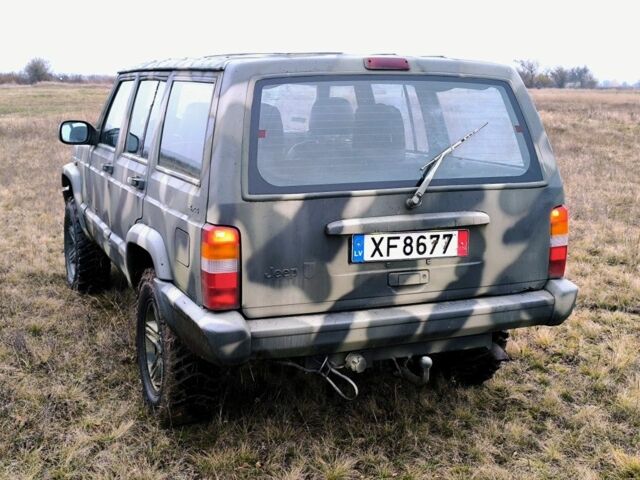 Зелений Джип Cherokee, об'ємом двигуна 2.5 л та пробігом 270 тис. км за 4000 $, фото 3 на Automoto.ua