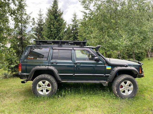 Зелений Джип Cherokee, об'ємом двигуна 3 л та пробігом 100 тис. км за 14800 $, фото 5 на Automoto.ua