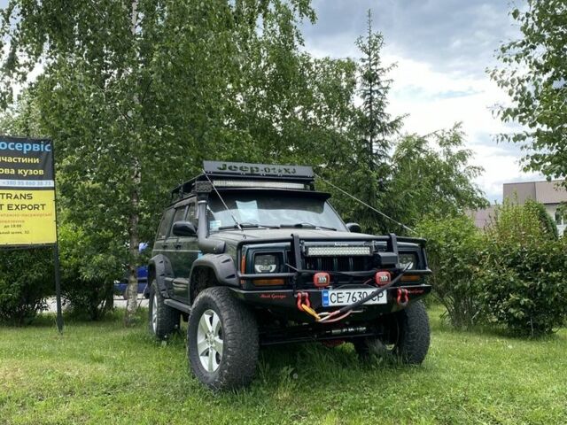 Зелений Джип Cherokee, об'ємом двигуна 3 л та пробігом 100 тис. км за 14800 $, фото 1 на Automoto.ua