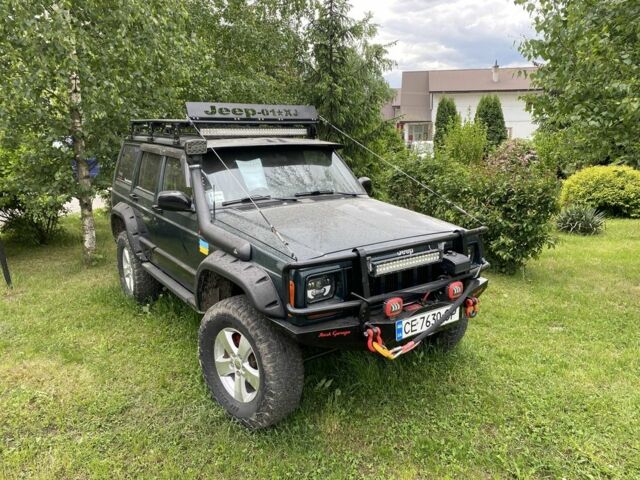 Зелений Джип Cherokee, об'ємом двигуна 3 л та пробігом 100 тис. км за 14800 $, фото 3 на Automoto.ua