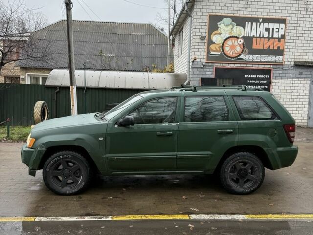 Зеленый Джип Чероки, объемом двигателя 3 л и пробегом 220 тыс. км за 5000 $, фото 1 на Automoto.ua