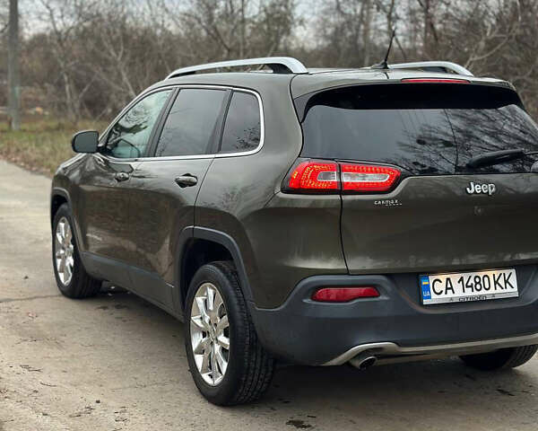 Зеленый Джип Чероки, объемом двигателя 2.36 л и пробегом 145 тыс. км за 12900 $, фото 10 на Automoto.ua