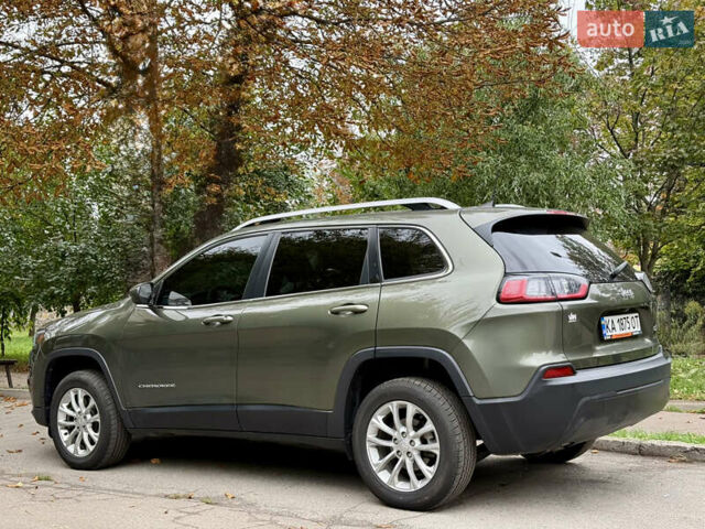 Джип Чероки 2018 в Киеве на Automoto.ua Зеленый Джип Чероки, объемом двигателя 2.36 л и пробегом 133 тыс. км за 19000 $, фото 3 на Automoto.ua