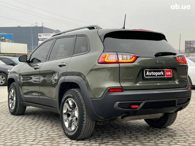 Зеленый Джип Чероки, объемом двигателя 3.2 л и пробегом 93 тыс. км за 21990 $, фото 5 на Automoto.ua