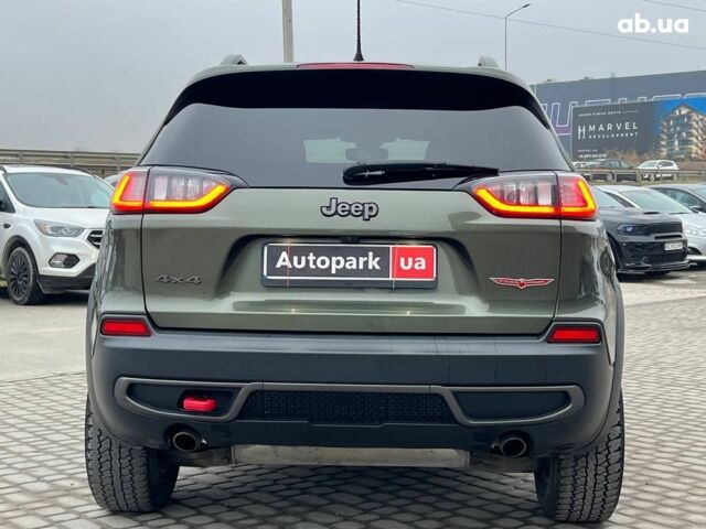 Зеленый Джип Чероки, объемом двигателя 3.2 л и пробегом 93 тыс. км за 21990 $, фото 6 на Automoto.ua
