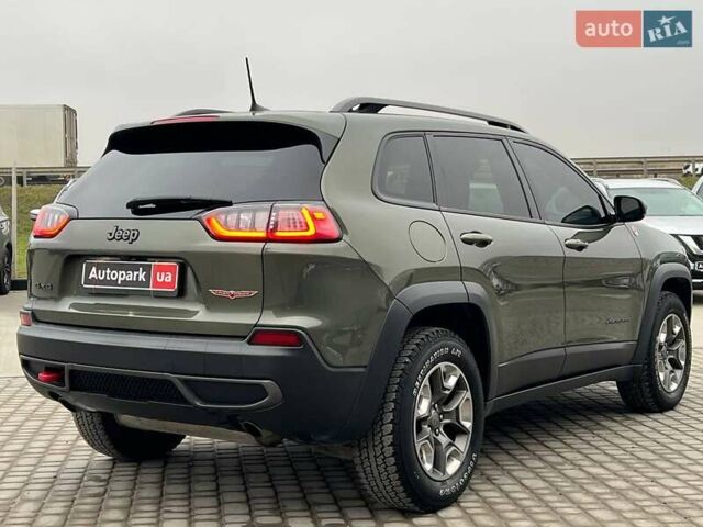 Зеленый Джип Чероки, объемом двигателя 3.2 л и пробегом 93 тыс. км за 21990 $, фото 7 на Automoto.ua