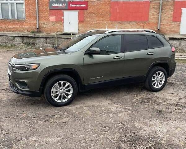 Зеленый Джип Чероки, объемом двигателя 2.36 л и пробегом 81 тыс. км за 13950 $, фото 2 на Automoto.ua