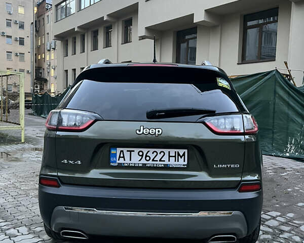 Зеленый Джип Чероки, объемом двигателя 2 л и пробегом 35 тыс. км за 21000 $, фото 5 на Automoto.ua