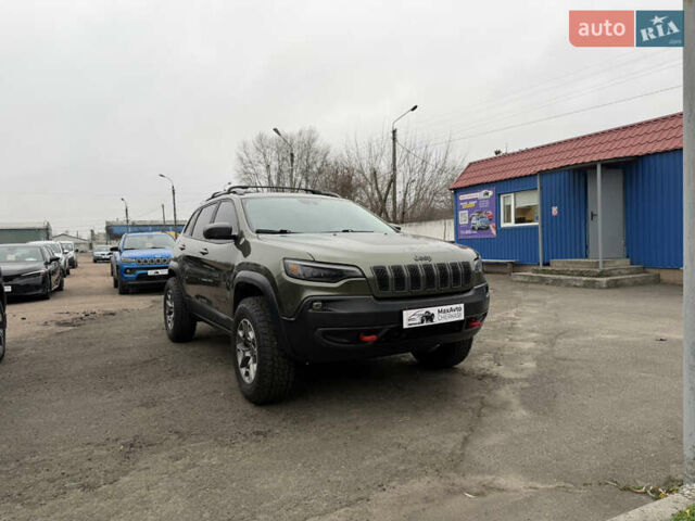 Зелений Джип Cherokee, об'ємом двигуна 3.24 л та пробігом 124 тис. км за 19900 $, фото 2 на Automoto.ua