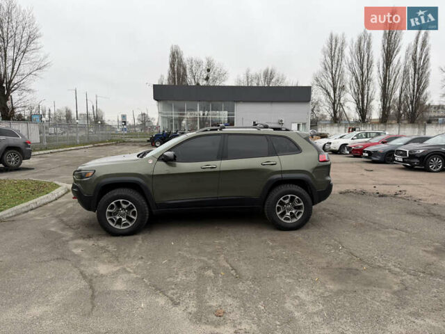 Зелений Джип Cherokee, об'ємом двигуна 3.24 л та пробігом 124 тис. км за 19900 $, фото 4 на Automoto.ua