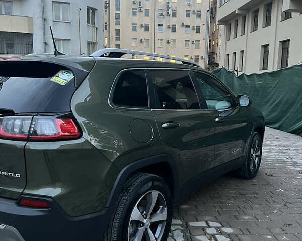 Зеленый Джип Чероки, объемом двигателя 2 л и пробегом 35 тыс. км за 21000 $, фото 4 на Automoto.ua