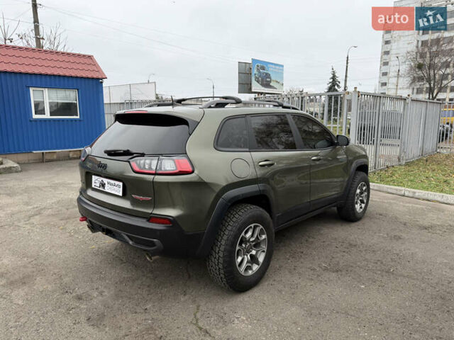Зелений Джип Cherokee, об'ємом двигуна 3.24 л та пробігом 124 тис. км за 19900 $, фото 9 на Automoto.ua