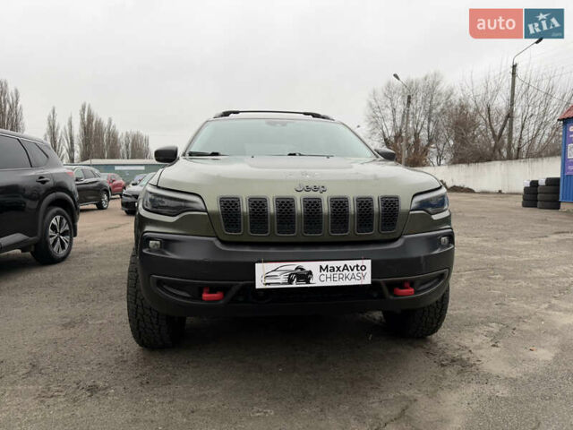 Зелений Джип Cherokee, об'ємом двигуна 3.24 л та пробігом 124 тис. км за 19900 $, фото 1 на Automoto.ua