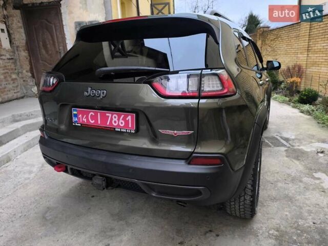 Зелений Джип Cherokee, об'ємом двигуна 3.24 л та пробігом 95 тис. км за 21200 $, фото 2 на Automoto.ua