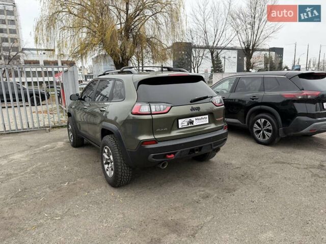 Зелений Джип Cherokee, об'ємом двигуна 3.24 л та пробігом 124 тис. км за 19900 $, фото 6 на Automoto.ua