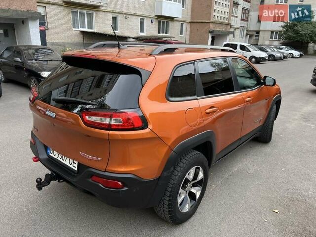 Оранжевый Джип Чероки, объемом двигателя 2.36 л и пробегом 230 тыс. км за 14300 $, фото 11 на Automoto.ua