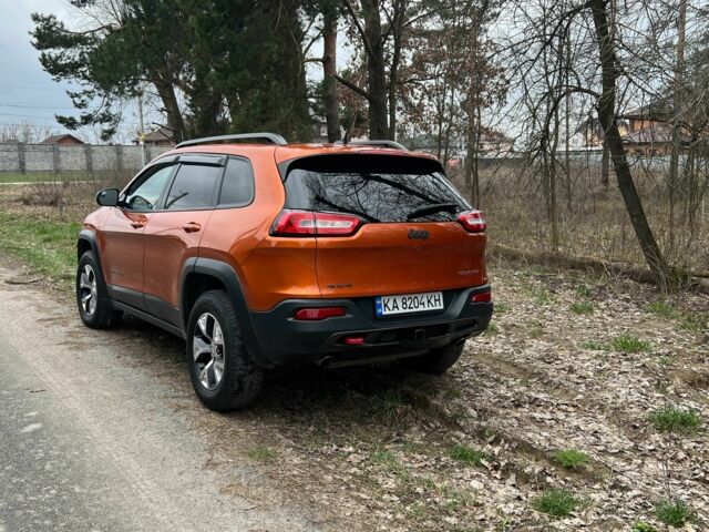 Помаранчевий Джип Cherokee, об'ємом двигуна 0.32 л та пробігом 175 тис. км за 14890 $, фото 1 на Automoto.ua