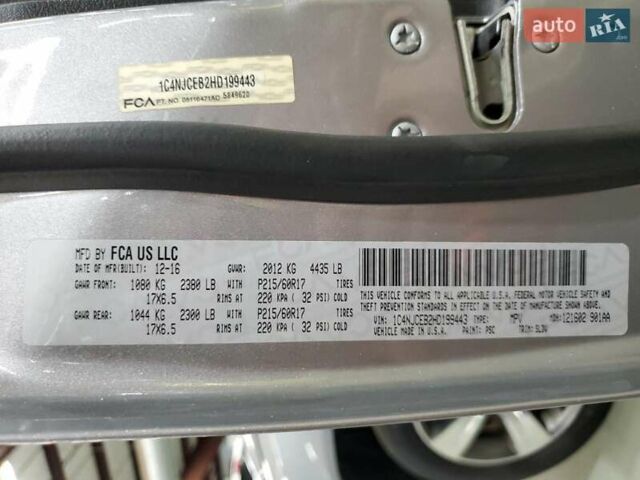 Белый Джип Компас, объемом двигателя 2.36 л и пробегом 72 тыс. км за 1600 $, фото 12 на Automoto.ua