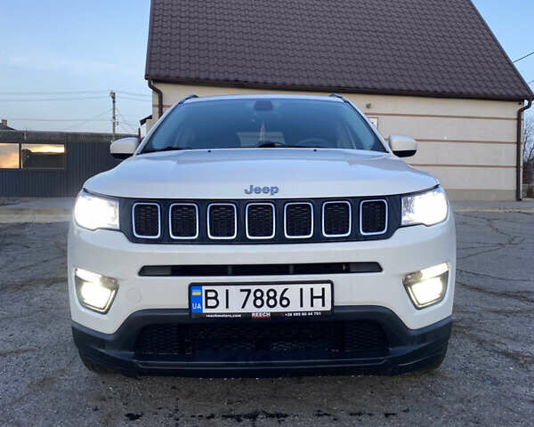 Белый Джип Компас, объемом двигателя 2.4 л и пробегом 123 тыс. км за 18000 $, фото 1 на Automoto.ua