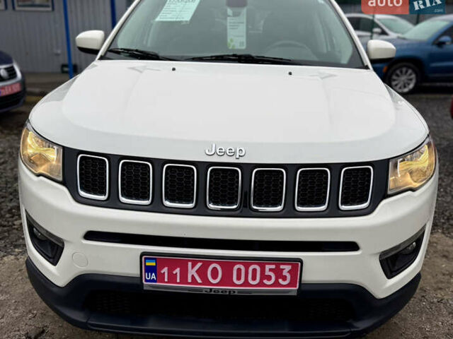 Білий Джип Compass, об'ємом двигуна 2.4 л та пробігом 172 тис. км за 14000 $, фото 1 на Automoto.ua