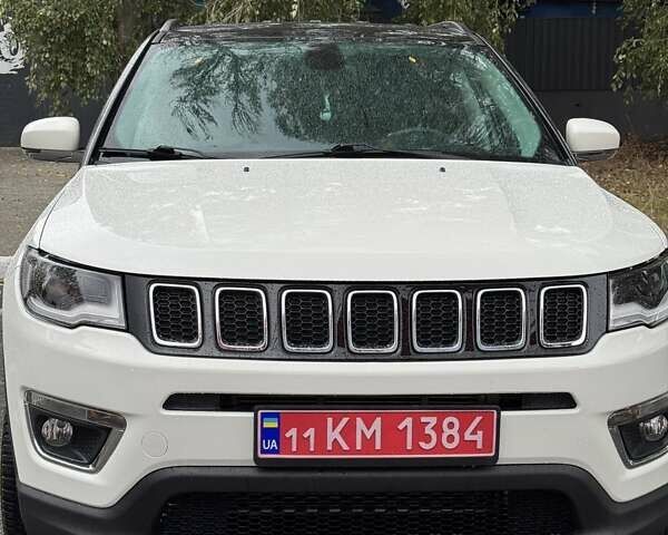 Джип Компас 2018 в Днепре (Днепропетровске) на Automoto.ua Белый Джип Компас, объемом двигателя 2.36 л и пробегом 112 тыс. км за 16300 $, фото 8 на Automoto.ua