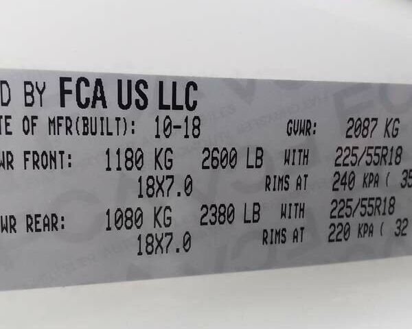 Белый Джип Компас, объемом двигателя 2.36 л и пробегом 180 тыс. км за 14800 $, фото 24 на Automoto.ua