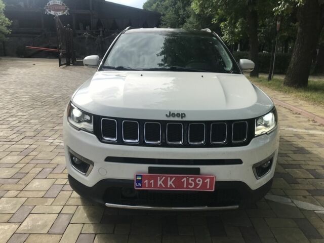 Белый Джип Компас, объемом двигателя 2.4 л и пробегом 73 тыс. км за 15500 $, фото 1 на Automoto.ua