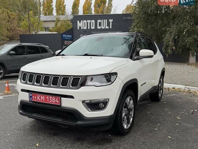 Джип Компас 2018 в Днепре (Днепропетровске) на Automoto.ua Белый Джип Компас, объемом двигателя 2.36 л и пробегом 112 тыс. км за 16300 $, фото 7 на Automoto.ua