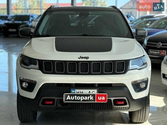 Белый Джип Компас, объемом двигателя 2.4 л и пробегом 96 тыс. км за 19490 $, фото 1 на Automoto.ua