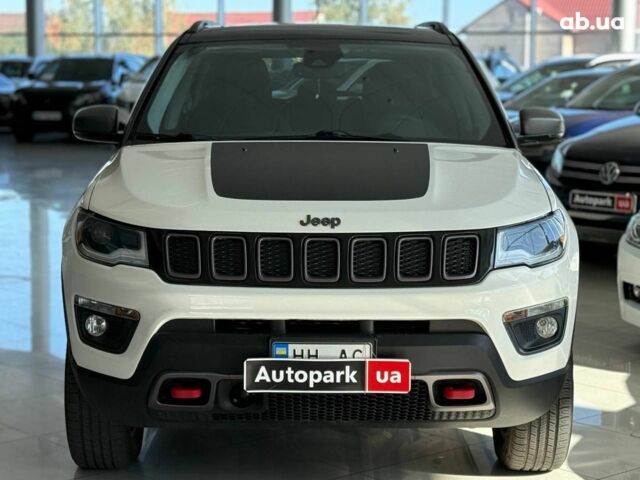 Білий Джип Compass, об'ємом двигуна 2.4 л та пробігом 96 тис. км за 19490 $, фото 1 на Automoto.ua