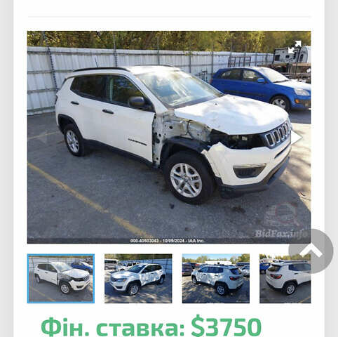 Белый Джип Компас, объемом двигателя 2.36 л и пробегом 172 тыс. км за 13900 $, фото 6 на Automoto.ua