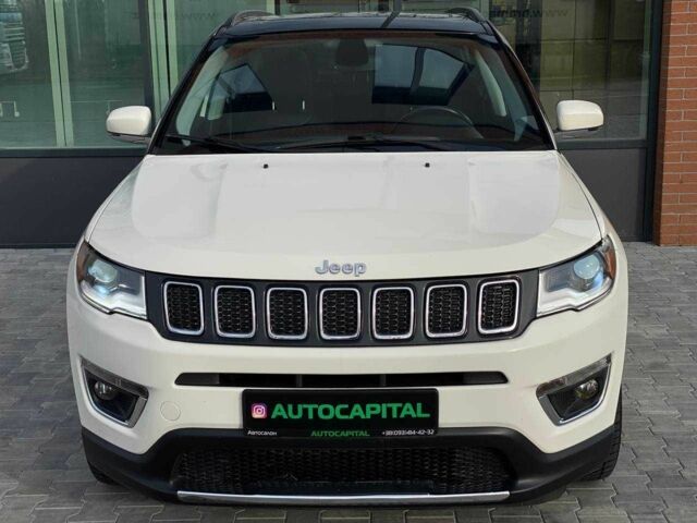 Белый Джип Компас, объемом двигателя 2.4 л и пробегом 108 тыс. км за 15490 $, фото 1 на Automoto.ua