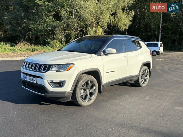 Білий Джип Compass, об'ємом двигуна 2.4 л та пробігом 22 тис. км за 17200 $, фото 1 на Automoto.ua