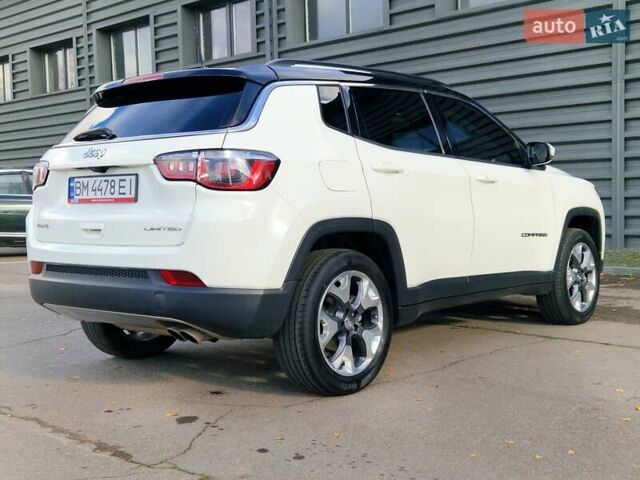 Джип Компас 2020 в Сумах на Automoto.ua Белый Джип Компас, объемом двигателя 2.36 л и пробегом 71 тыс. км за 15500 $, фото 13 на Automoto.ua