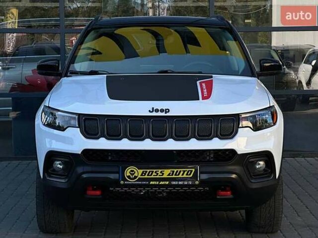 Белый Джип Компас, объемом двигателя 2.36 л и пробегом 44 тыс. км за 19300 $, фото 1 на Automoto.ua