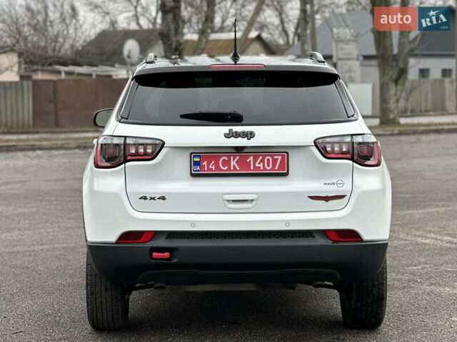 Белый Джип Компас, объемом двигателя 2 л и пробегом 80 тыс. км за 23000 $, фото 6 на Automoto.ua
