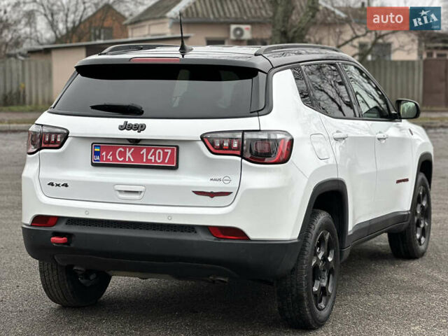 Белый Джип Компас, объемом двигателя 2 л и пробегом 80 тыс. км за 23000 $, фото 5 на Automoto.ua